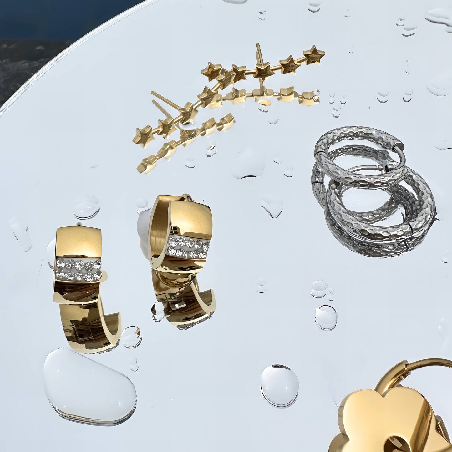 Earrings, Stainless Steel