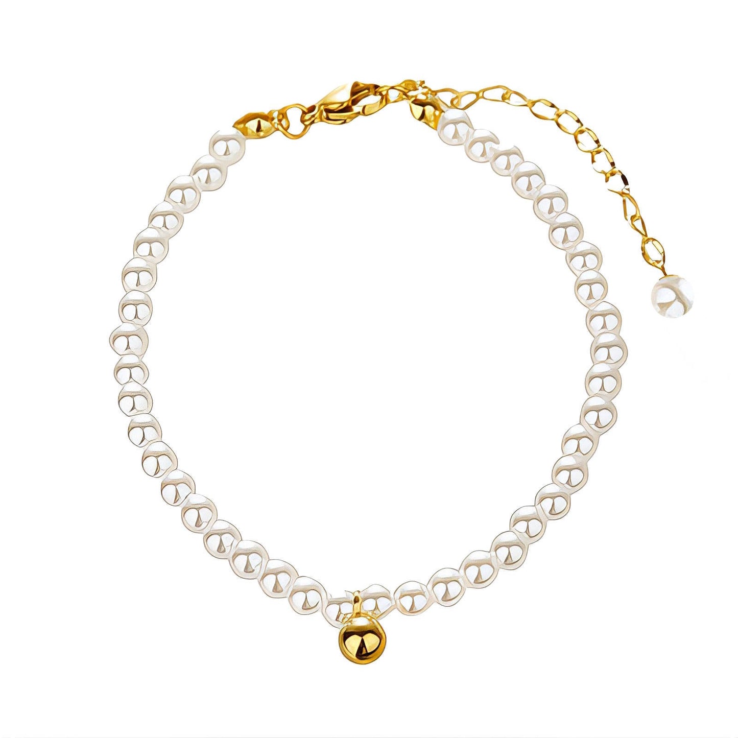 Bracelet, 18K Gold Plated Steel